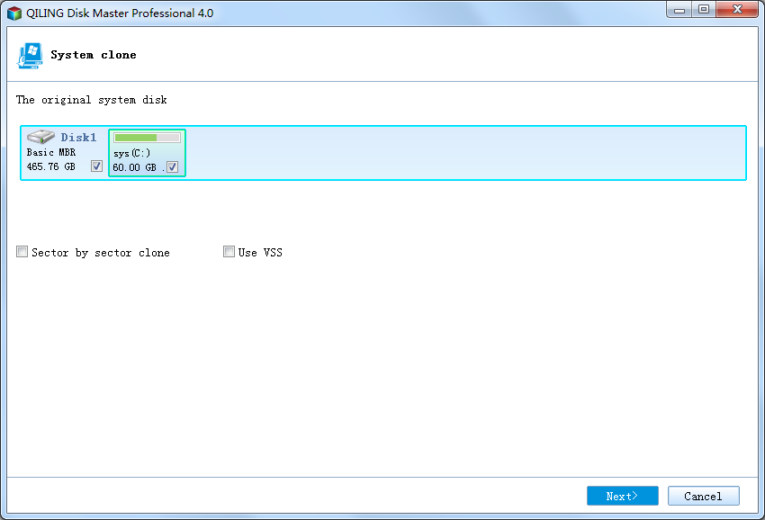Migrate OS