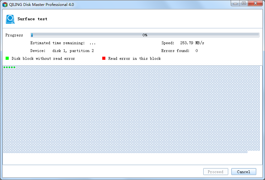 surface test