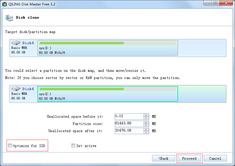 Qiling disk clone