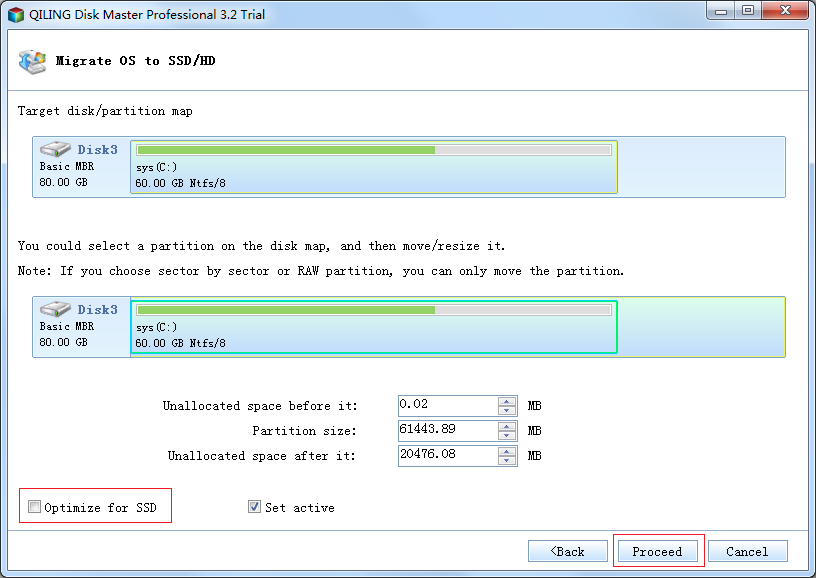 Qiling system clone or migrate system software