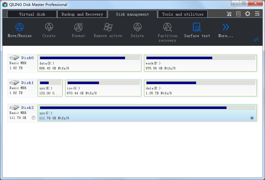 Disk management