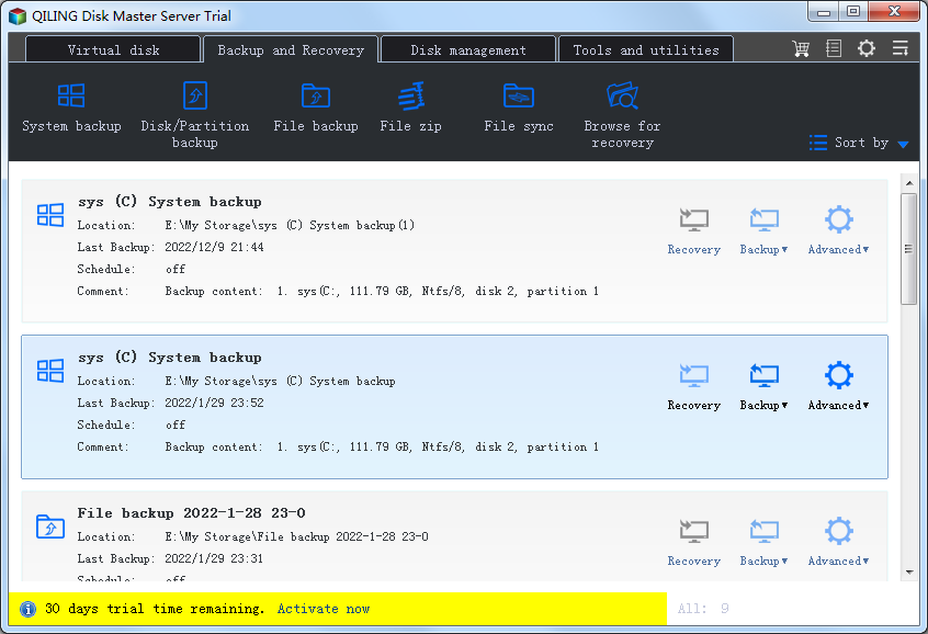 QILING Disk Master Server 7.2 full