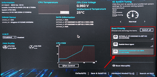 fix cloned ssd won't boot windows 10