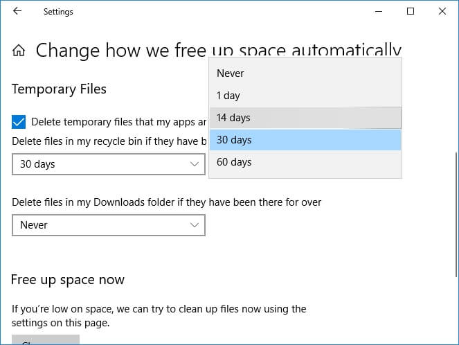 Delete Temp Files Automatically