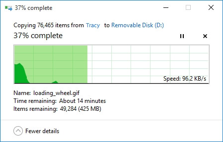 External hard drive slow transfer rate