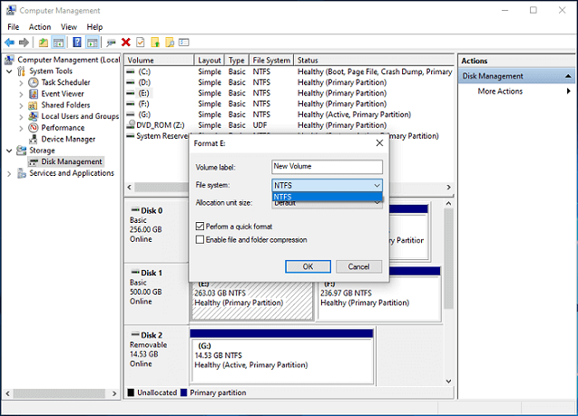 to USB Flash Drive to FAT32