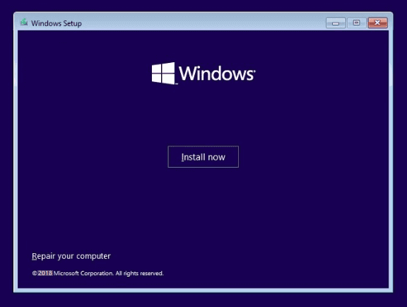 Install Windows