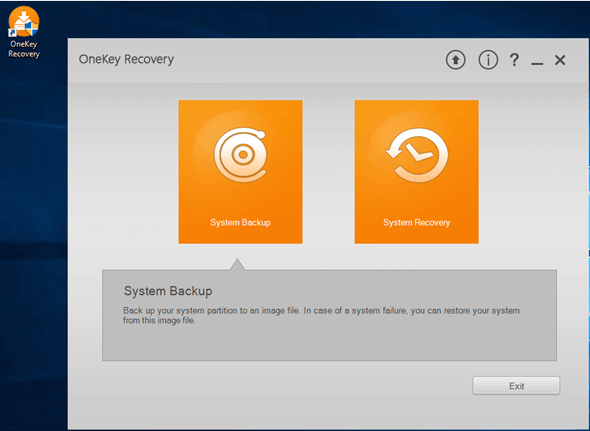 lenovo onekey recovery