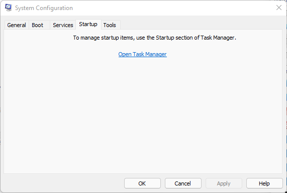 Open Task Manager