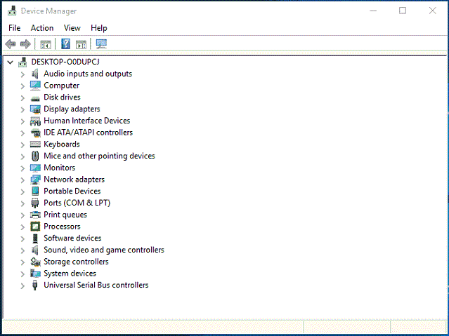 Update device driver