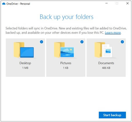 backup your folders