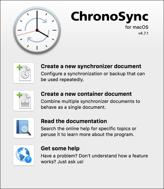 Chrono sync