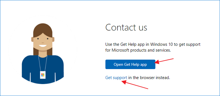 how to get help from Microsoft Support
