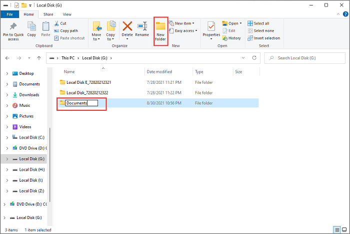 create new folder windows 11