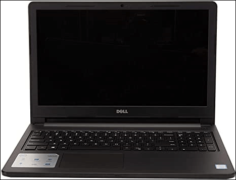 dell laptop black screen