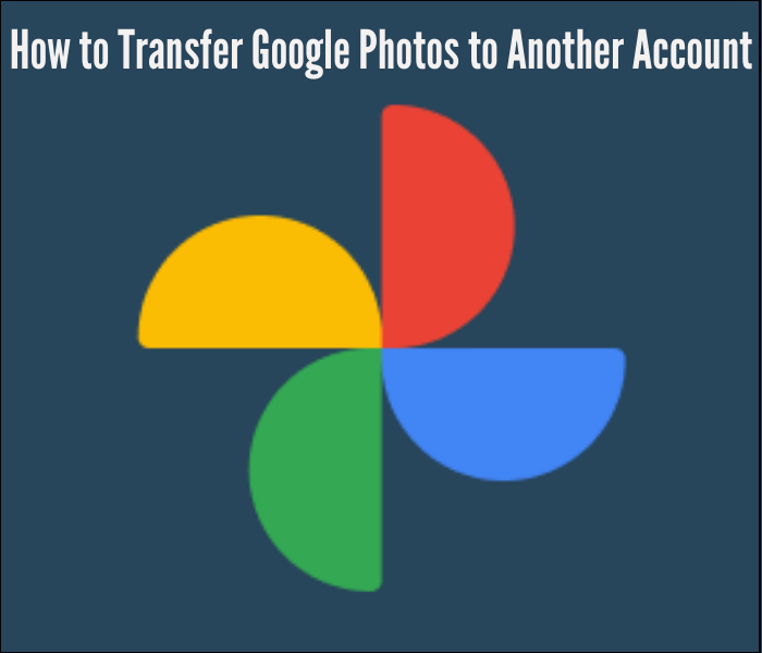 how to transfer google photos to another account
