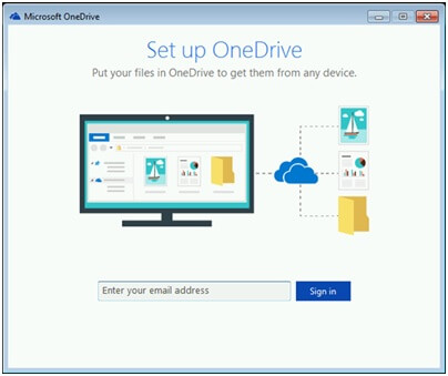 install and setup onedrive