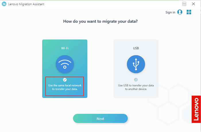 lenovo migration assistant 1