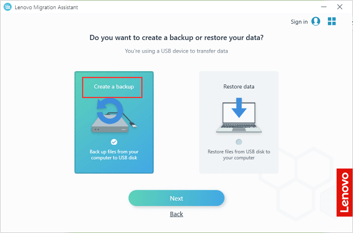 lenovo migration assistant 6