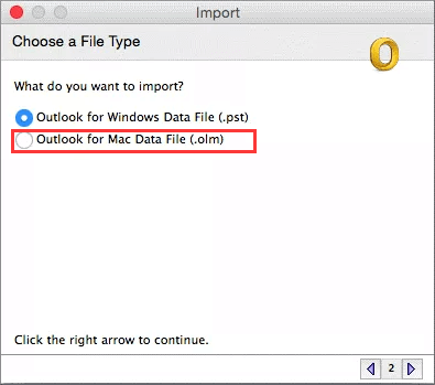 mac import file type