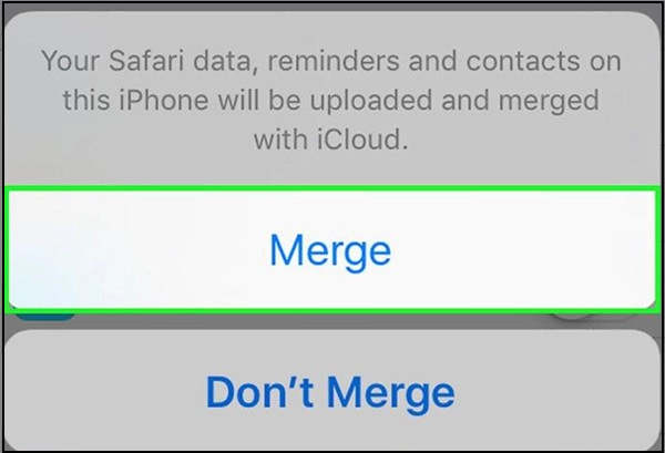 merge iphone data