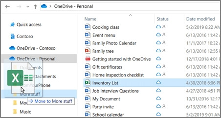 onedrive folder