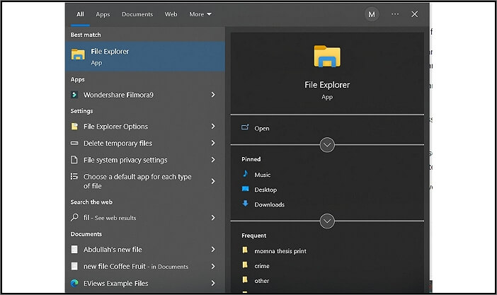 Open File Explorer and go to the Microsoft Teams folder