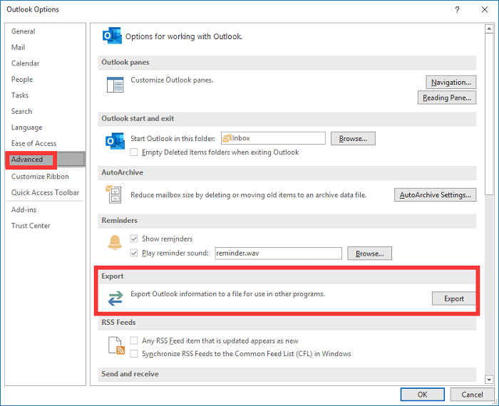move outlook to new computer 2