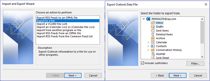 move outlook to new computer 3