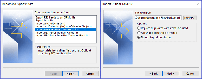 move outlook to new computer 4