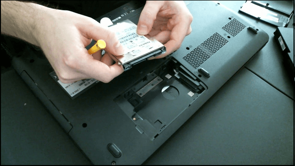 remove the hard drive