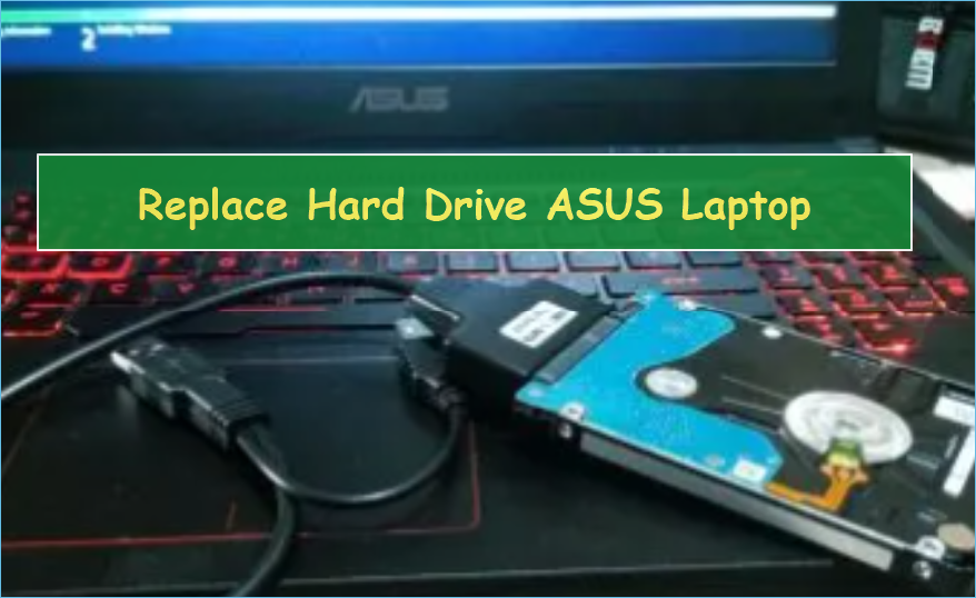 replace hard drive asus laptop