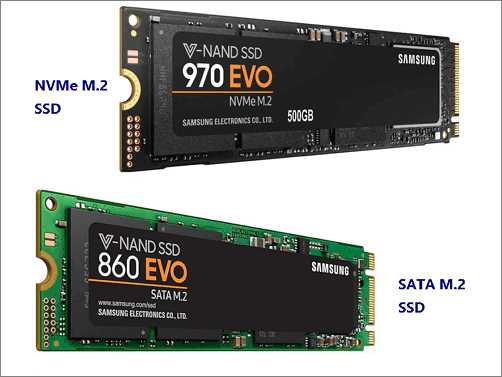 Clone nvme SSD to sata SSD