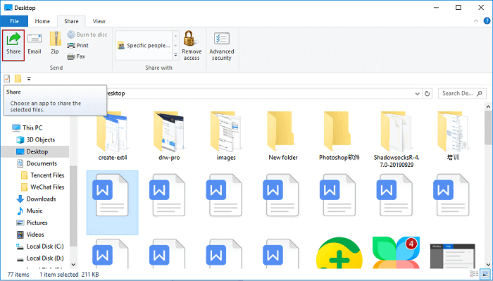 share-from-file-explorer-in-the-windows-10-technical-preview