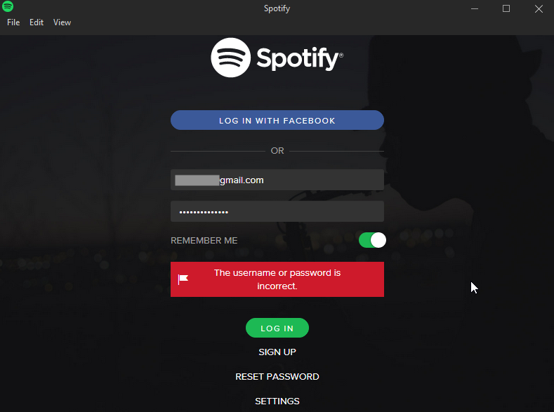 sign in to your spotify account 