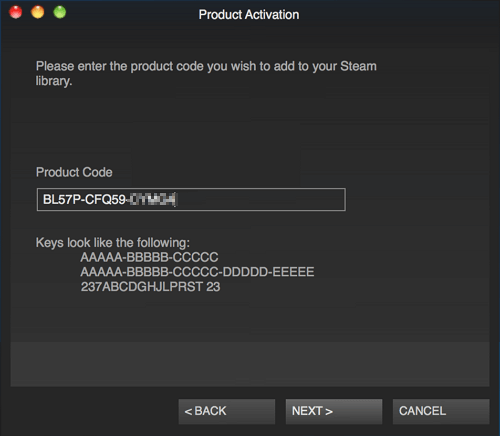 Steam CD key