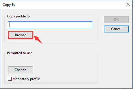 system properties user profiles  - 3