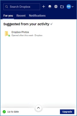 Download the Dropbox desktop app