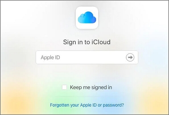 sign in cloud