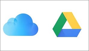 icloud and google drive