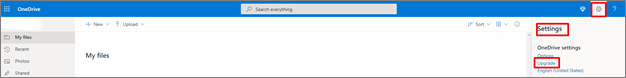 onedrive upgrade