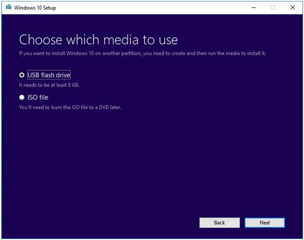 Windows Media Creation Tool