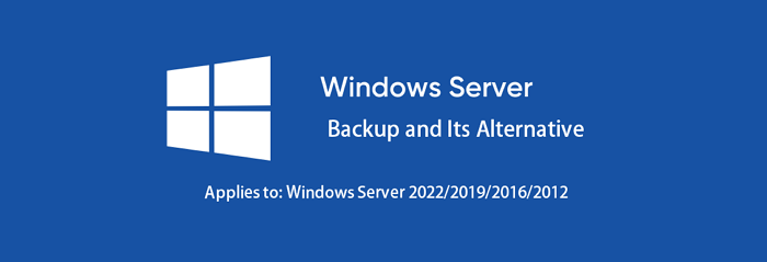 Image of Windows Server backup