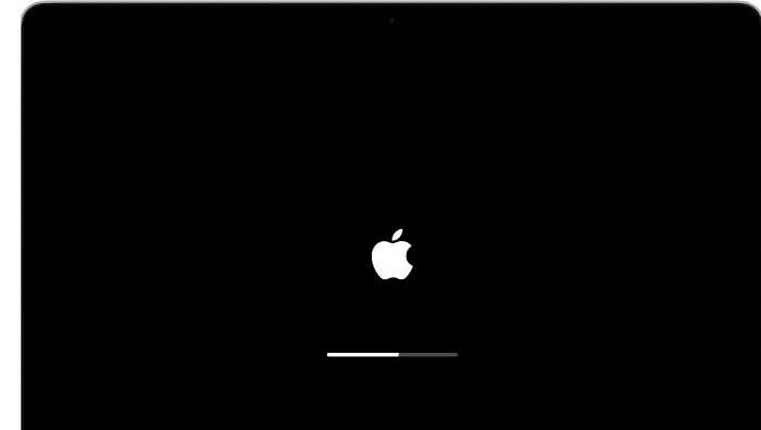mac stuck on apple logo 1