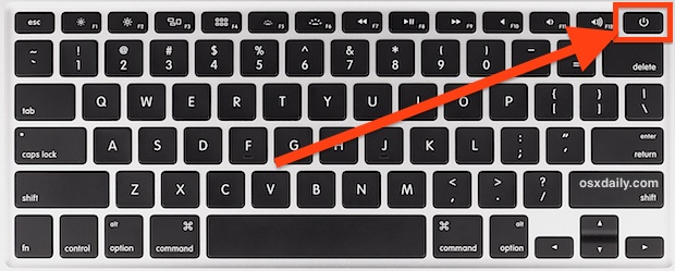 mac power button