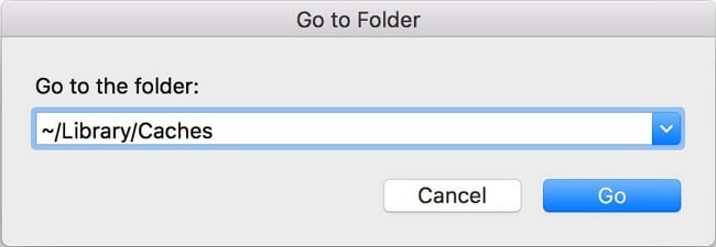 Clear cache files on mac