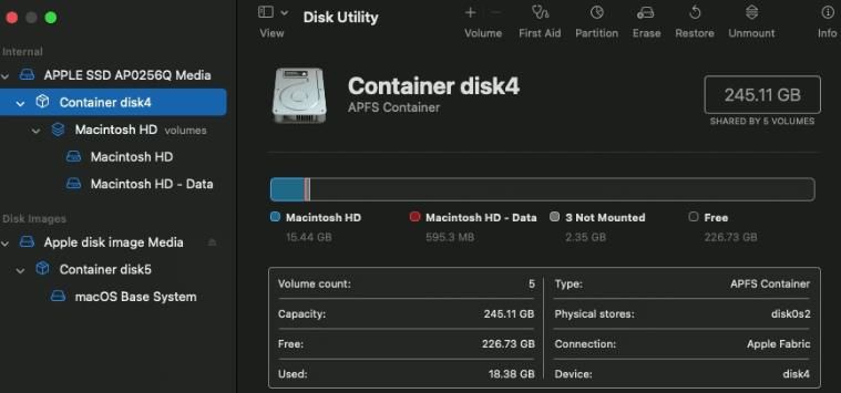 Selecting the Disk