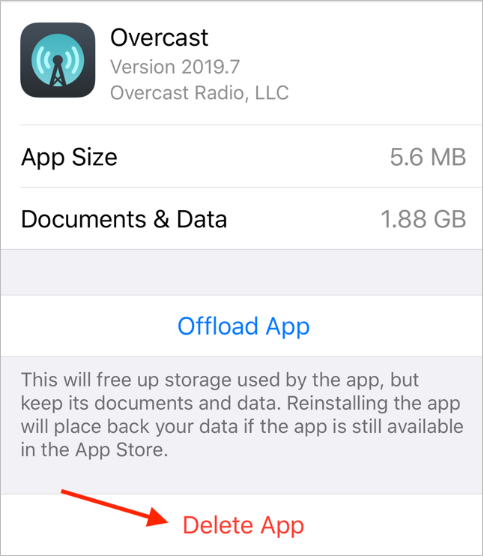 Delete App/App Data