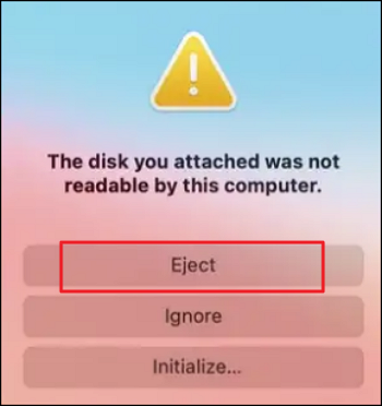 Eject USB Mac