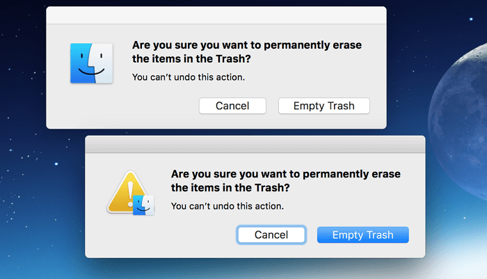 Empty Trash macOS